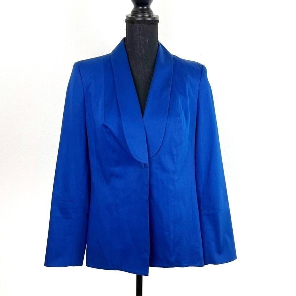 Women's Blazer Size 12 Blue - Picture 6 of 15